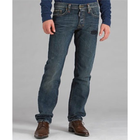 DSQUARED2 Oversized LOGO Denim JEANS - Picture 16 of 16